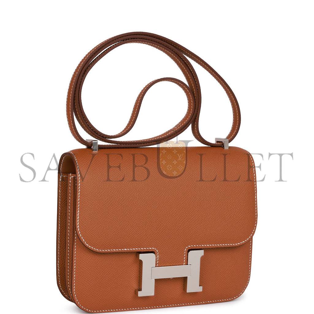 Hermes Constance 1-18 Gold Epsom Palladium Hardware