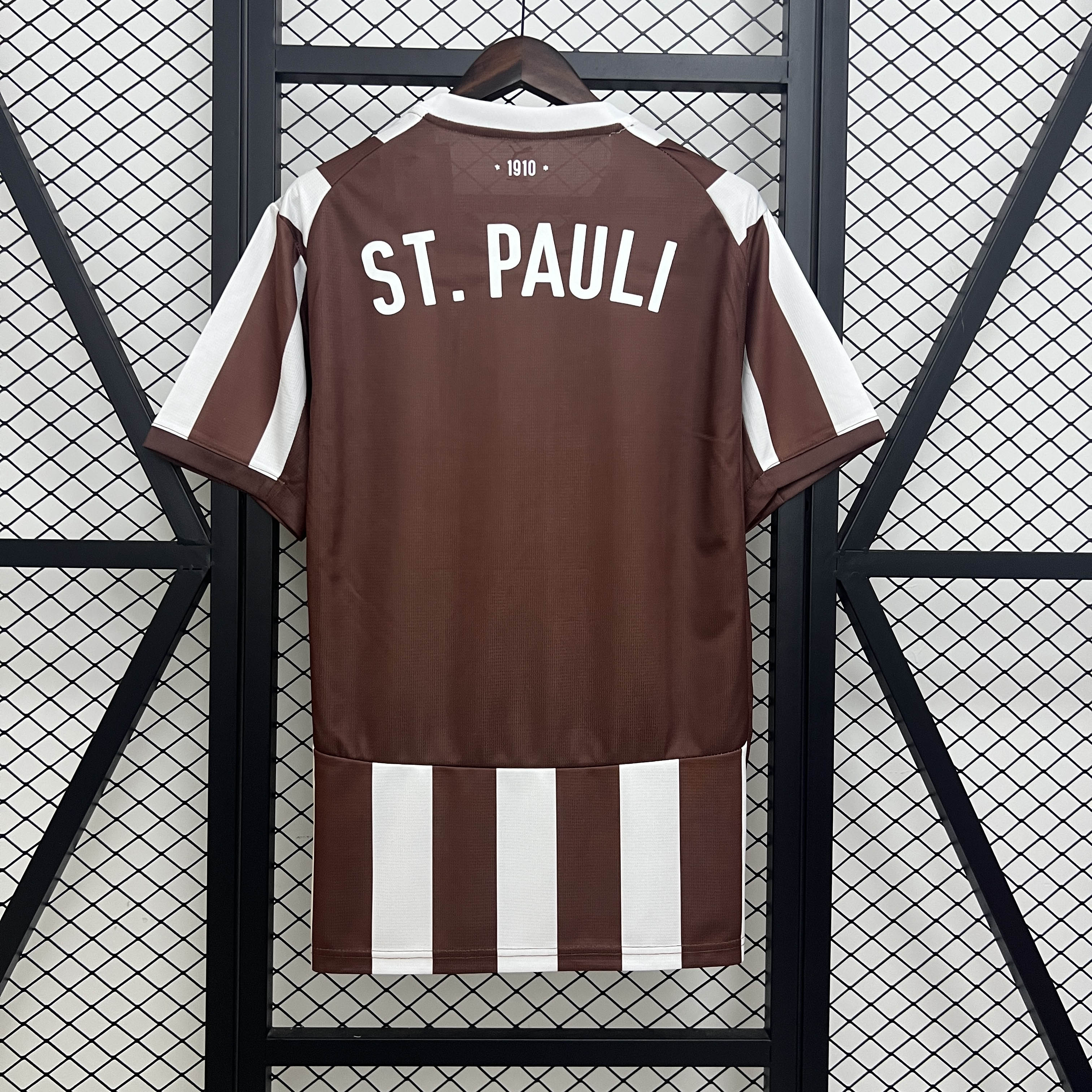2025/2026 St. Pauli Home Football Jersey 1:1 Thai Quality
