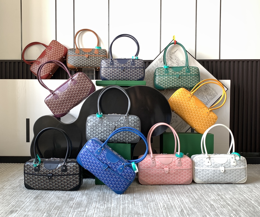 TOP Goyard Vintage Baguette Bag 34×16.5×8cm - 11 Color