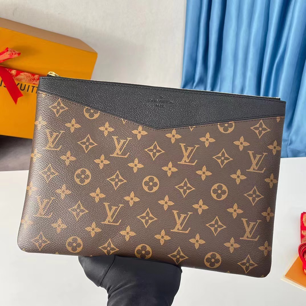 TOP Louis Vuitton LV Bags Leather 29.5 CM