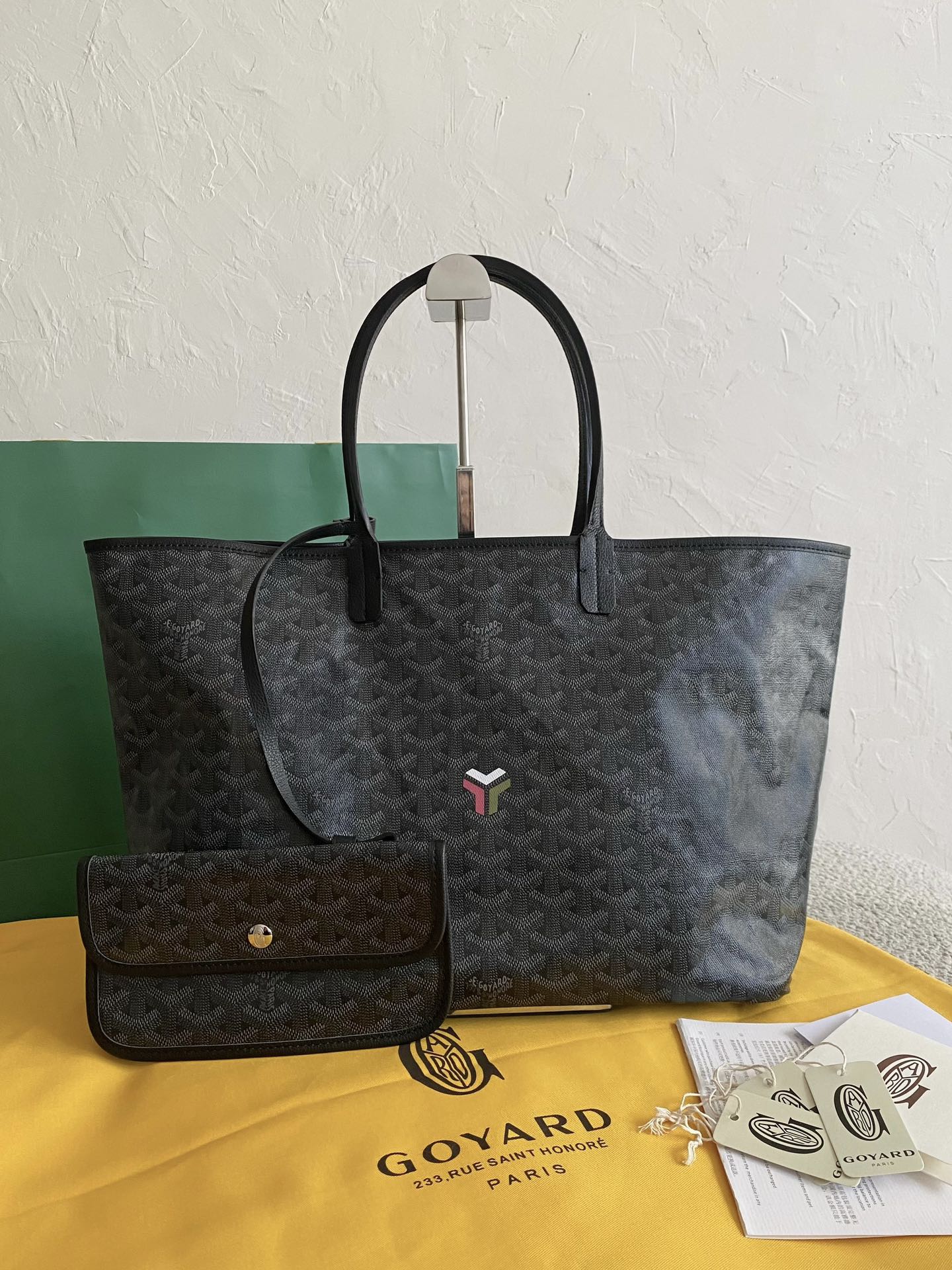 TOP Goyard Saint Louis Bag  28 cm x 15 cm x 34 cm/34 cm x 20 cm x 40 cm - Black