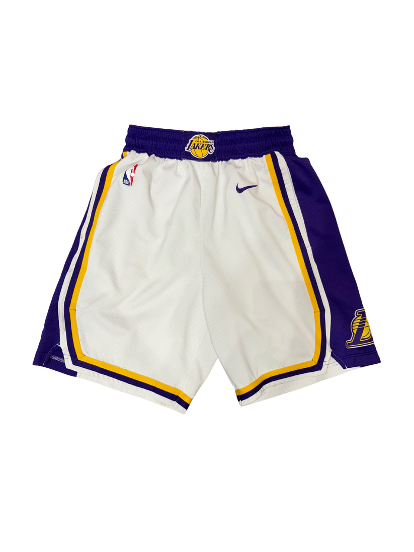 Los Angeles Lakers Association Swingman White Short