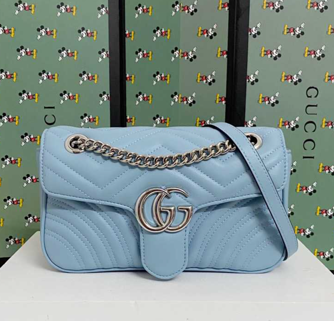 Gucci GG Marmont -Silver buckle(Replica)
