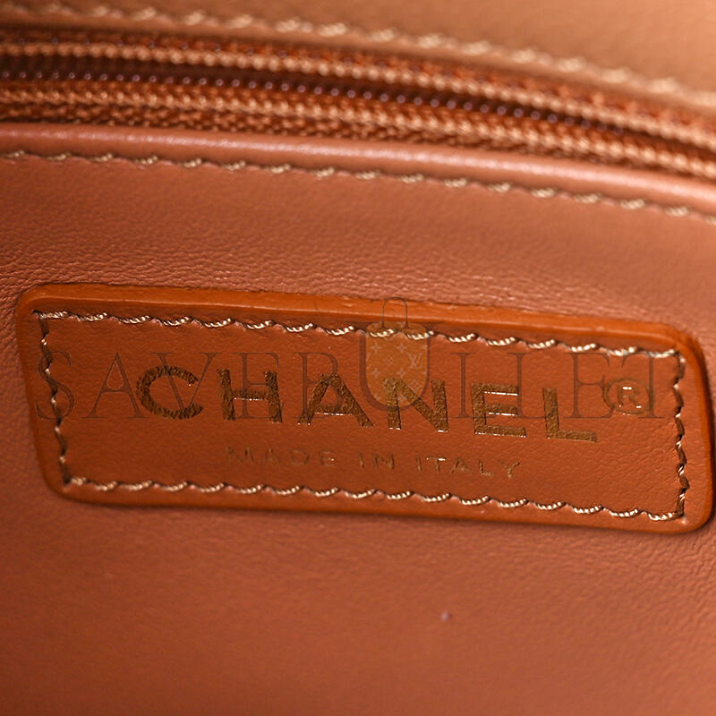 CHANEL MASTER CAVIAR QUILTED MINI COCO HANDLE FLAP 1173752 (23*15*10cm)