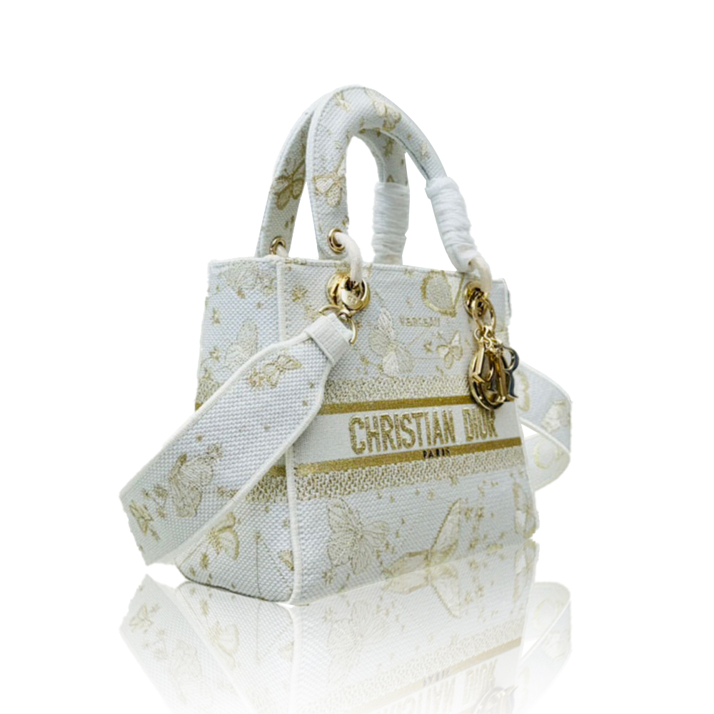 Dior The LADY D-LITE Bag MM-Butterfly Zodiac（10A Mirror Version）