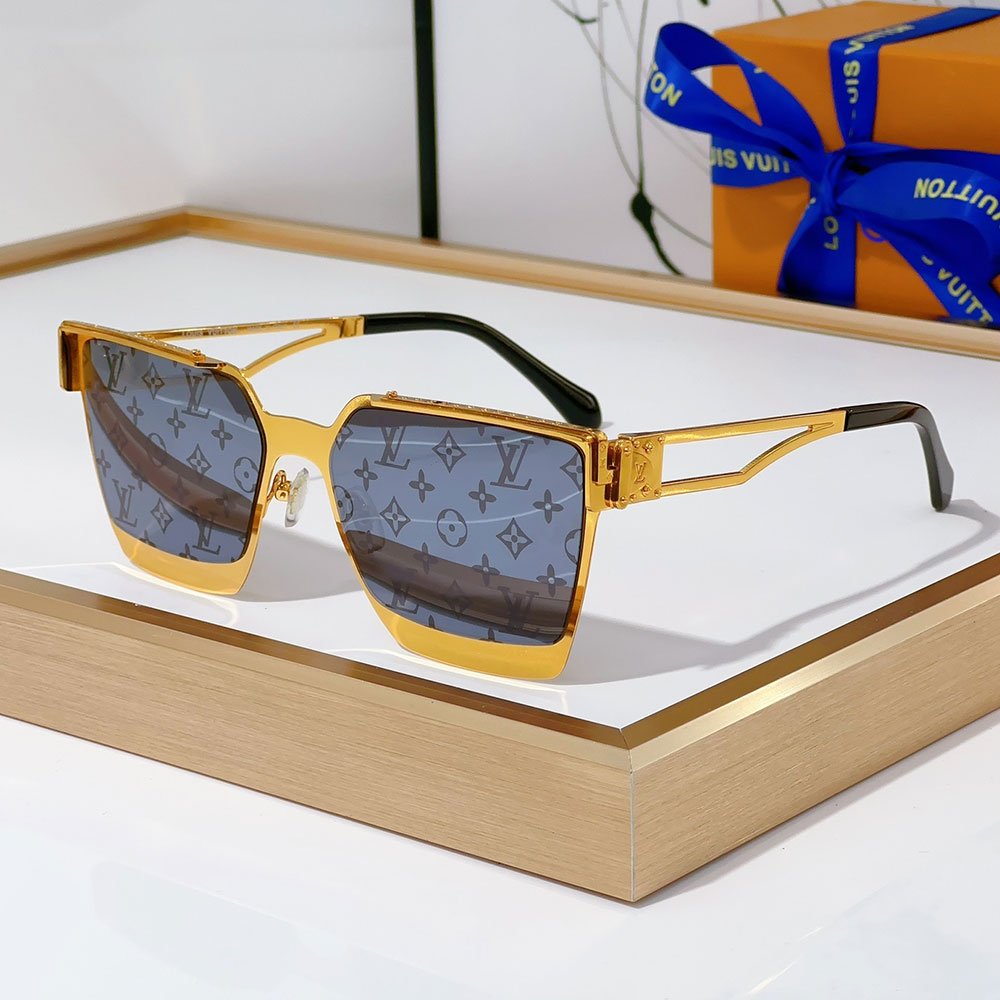 Louis Vuitton LV Hollow frame sunglasses Top quality （Replica）