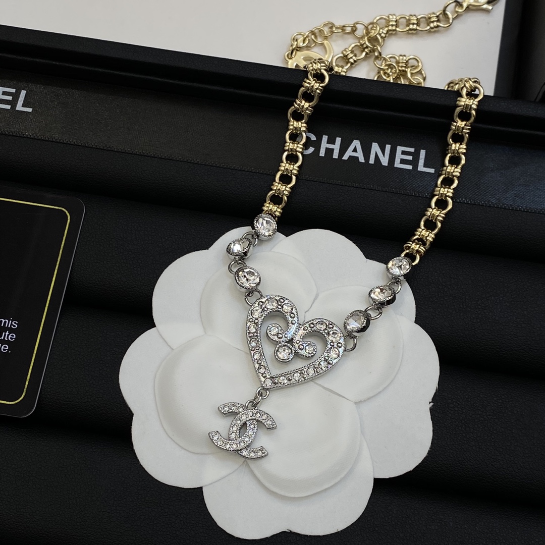 TOP CHANEL Necklace - Silver&Gold