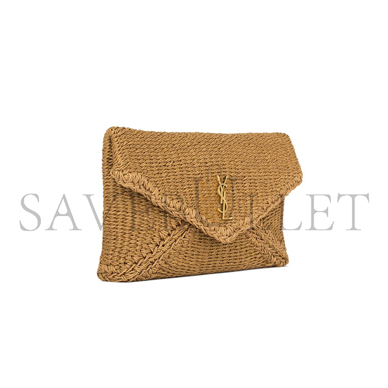 YSL CASSANDRE LARGE ENVELOPE POUCH IN ROPE 769307FAEA62033 (29.5*18*4.5cm)