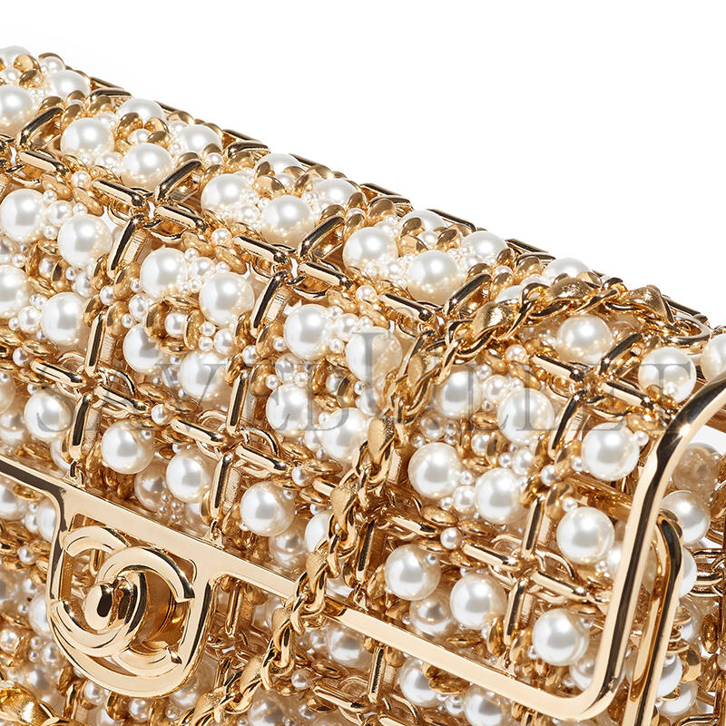CHANEL 23S CLASSIC FLAP EVENING BAG AS4076 (17*11*6cm)