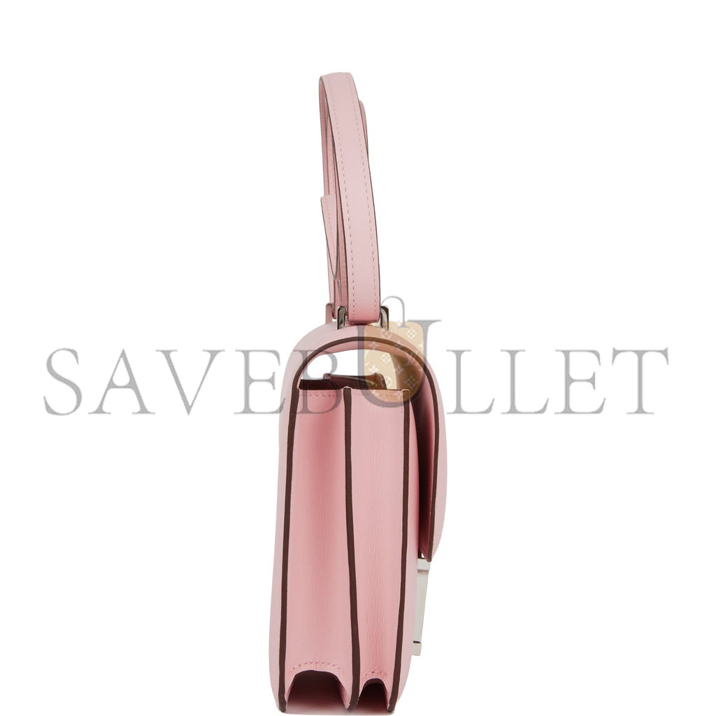 HERMES CONSTANCE 18 SWIFT PALLADIUM HARDWARE (18*15*4cm)
