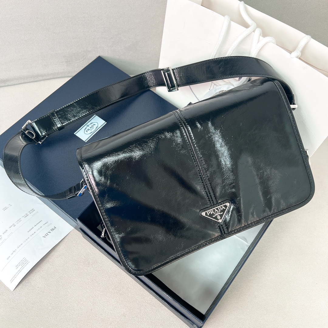 TOP PRADA  Messenger Bag 30x20x11cm - 4 Colors