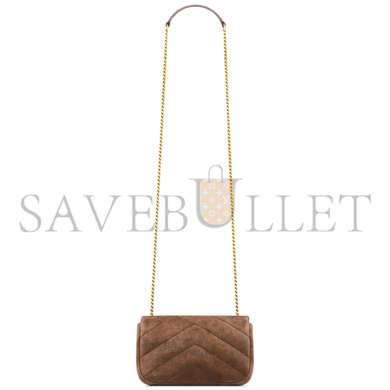 YSL LOULOU MINI IN SUEDE 8217491U8272358 (20*12*5cm)