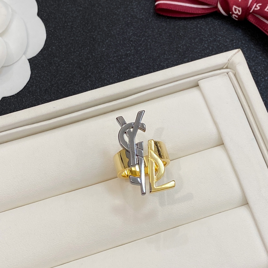 TOP Yves Saint Laurent YSL Ring - Gold