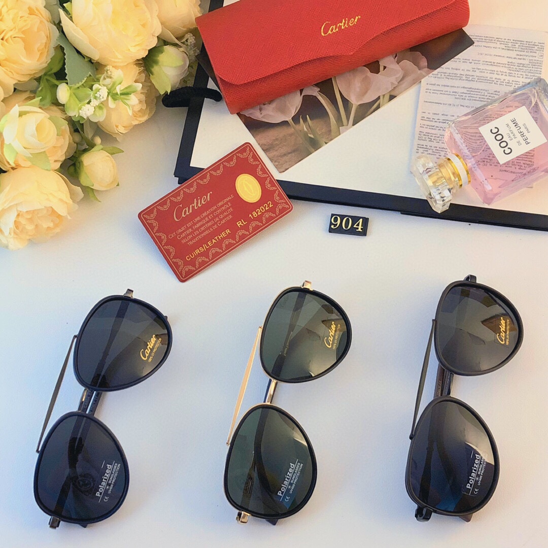 TOP Cartier Sunglasses - 3 Color