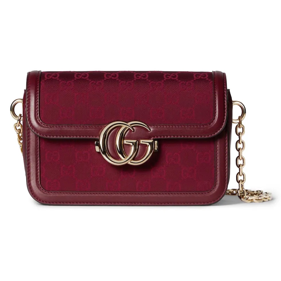 TOP GUCCI G*G Marmont Bag 21.5*14*9cm - Red