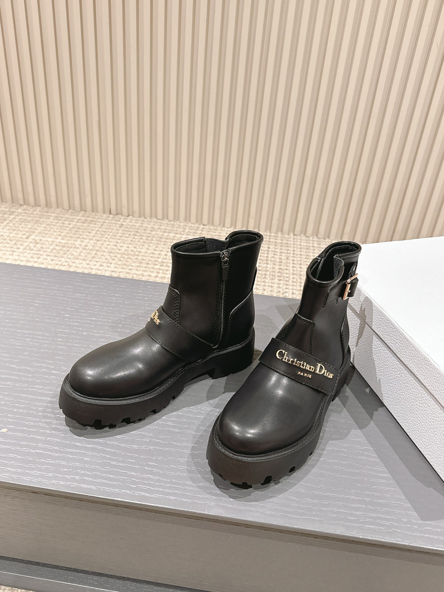TOP Christian Dior Short/Long Boots - Black