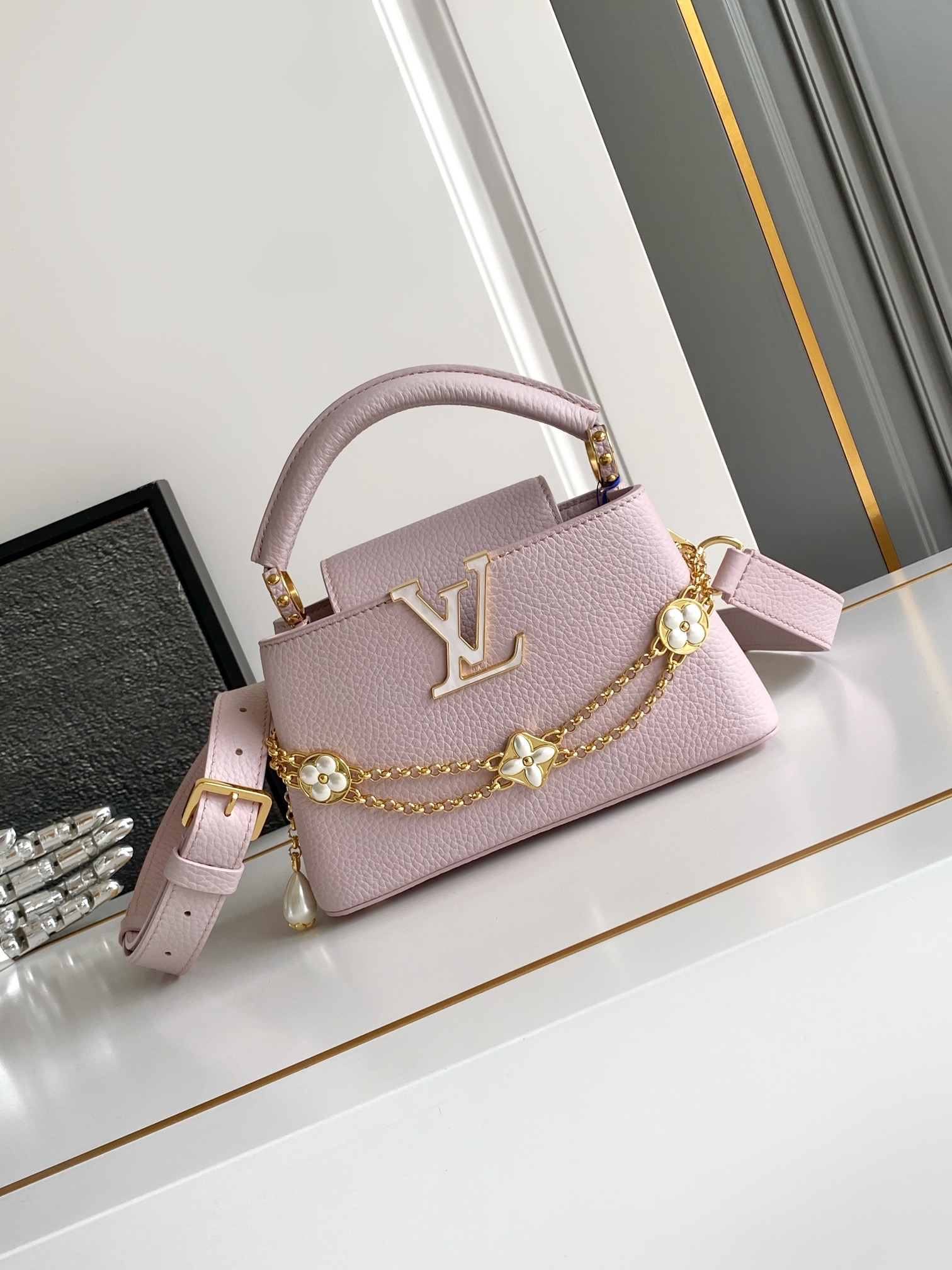 TOP Louis Vuitton LV Capucines Bag 22cm/28cm - Purple