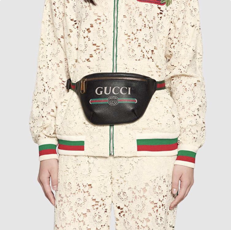 Gucci Leather Waist Bag(Replica)
