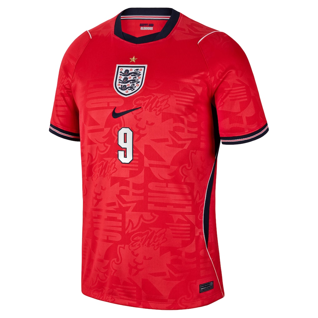 England Kane #9 Away Soccer Jersey World Cup 2026