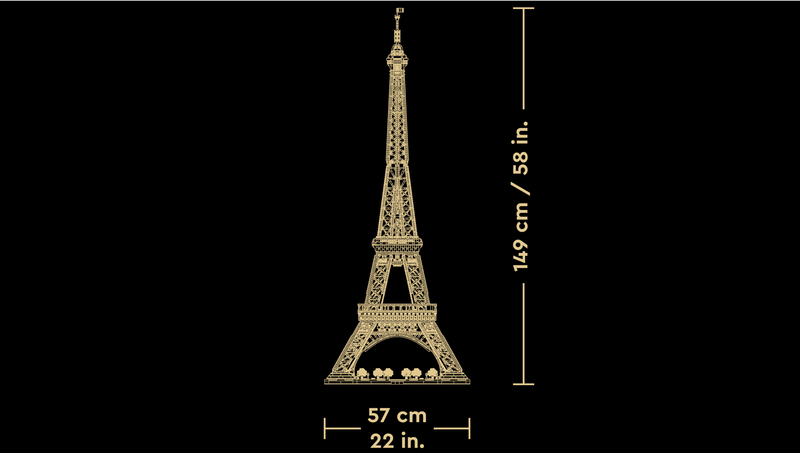 Build Your Dream Eiffel Tower – Creator Expert Set 10307 thumbnail 6