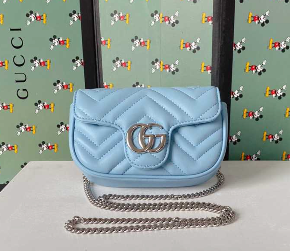 Gucci GG Marmont -Silver buckle(Replica)