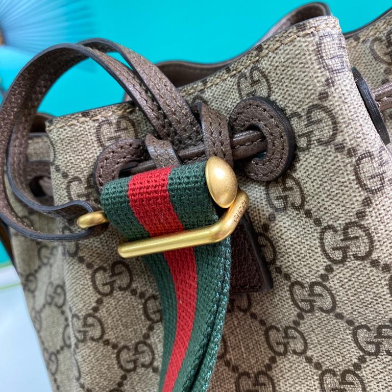 TOP GUCCI Neo Vintage Supreme Bucket Backpack