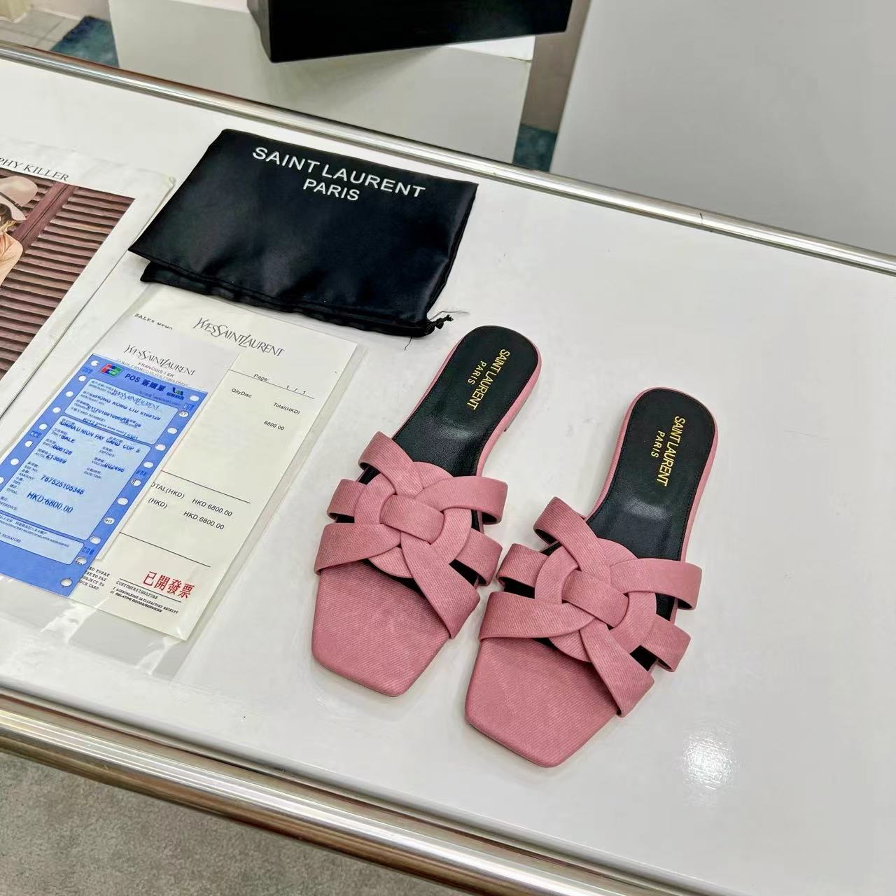 YSL Saint Laurent Nu Pieds Denim (Replica)