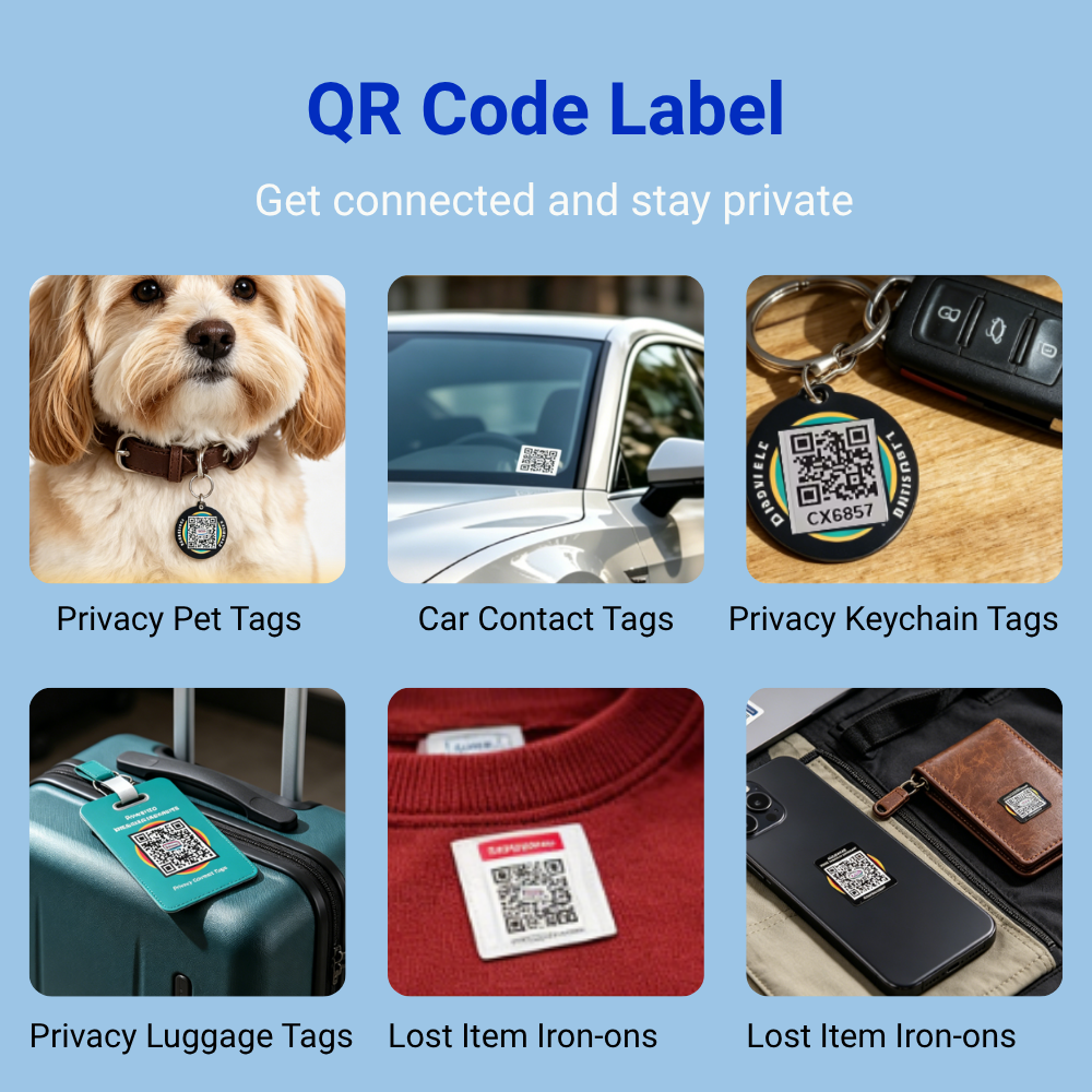 Tamper-proof Woven QR Code Label