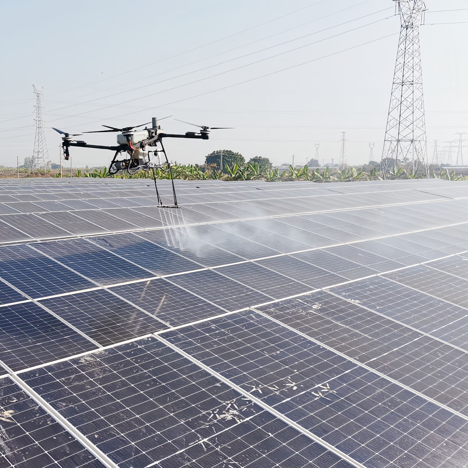 Heavy-Duty Cleaning Drone Water Flow Control Washing Cleaning Drone Sites Aerial Cleaning Drone for T70p Drone Cleaning