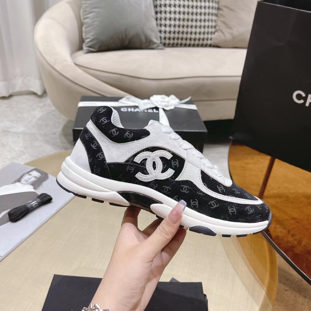 TOP CHANEL Sneaker-Black