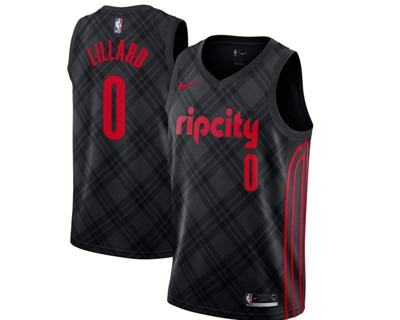 Damian Lillard Portland Trailblazers City Edition Jersey