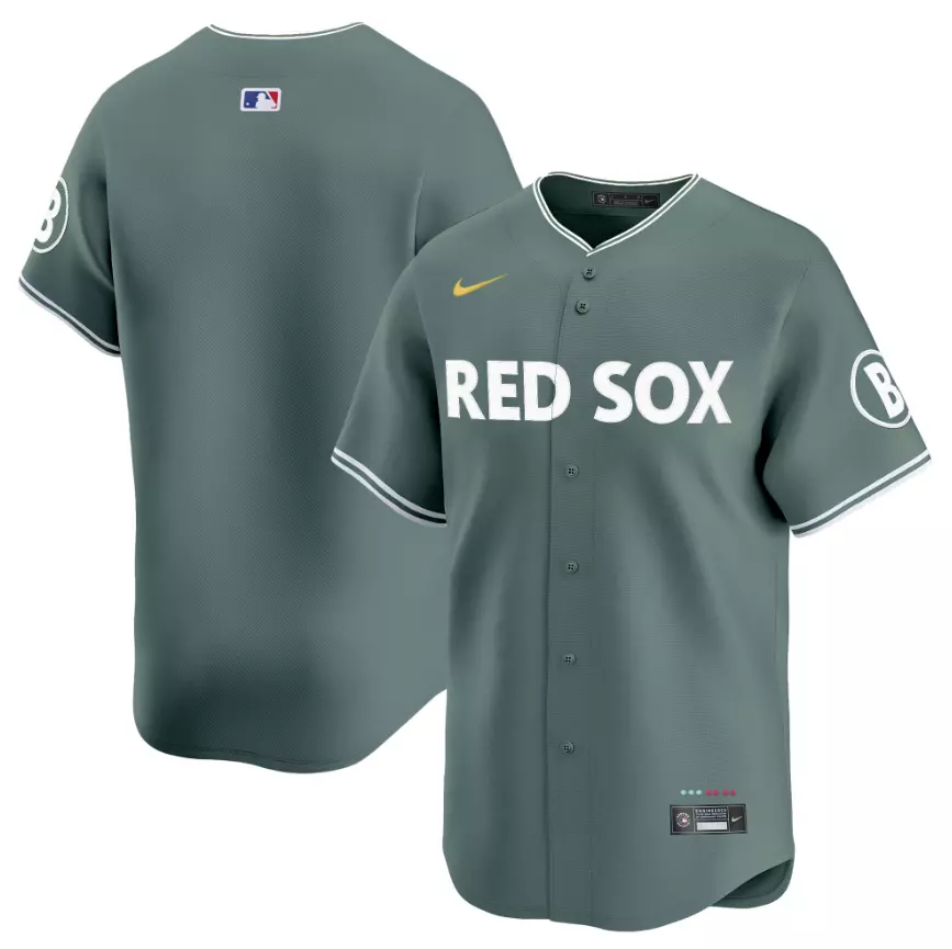 Boston Red Sox Green 2025 City Connect Limited Jersey