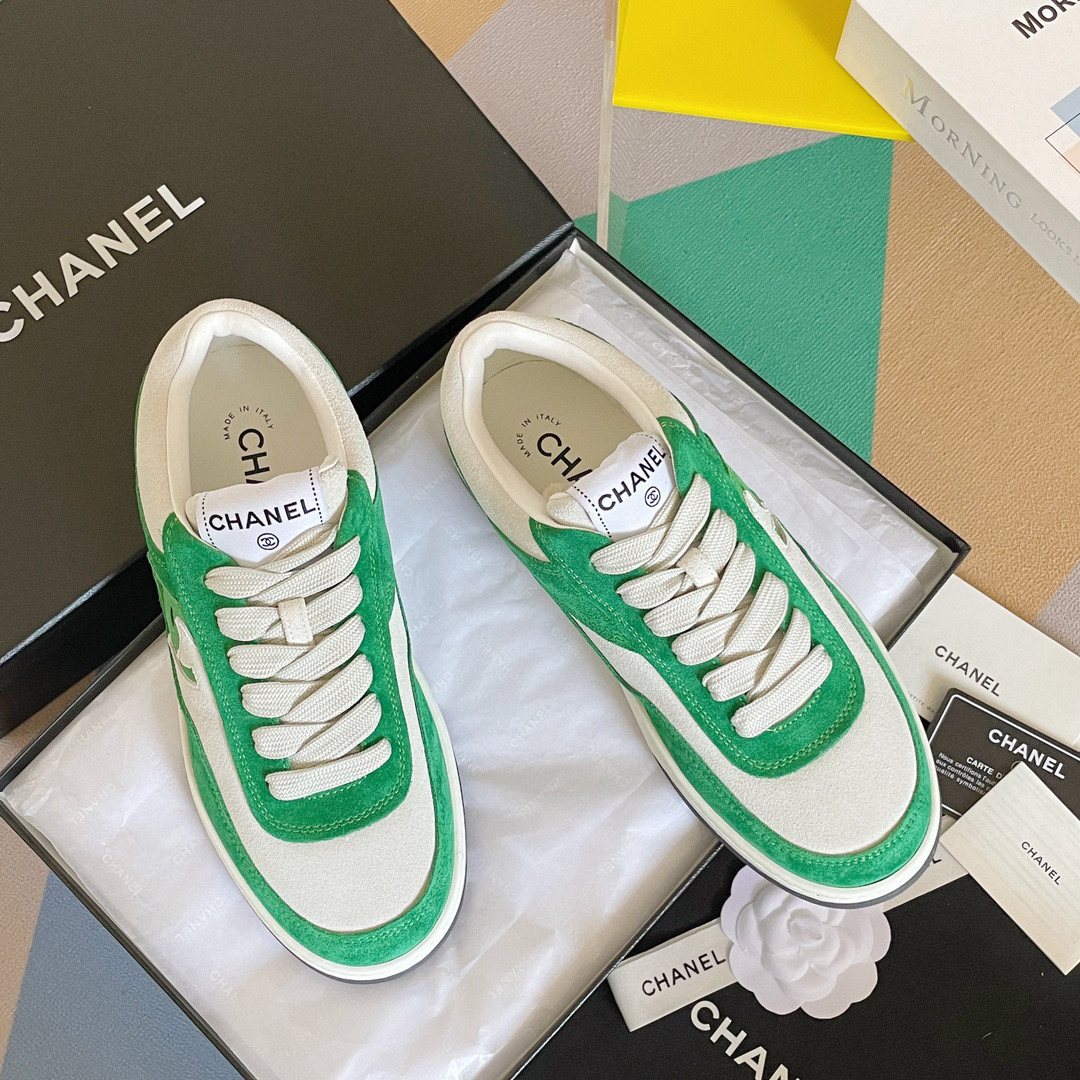 TOP CHANEL Two Tone Sneaker - 6 Colours