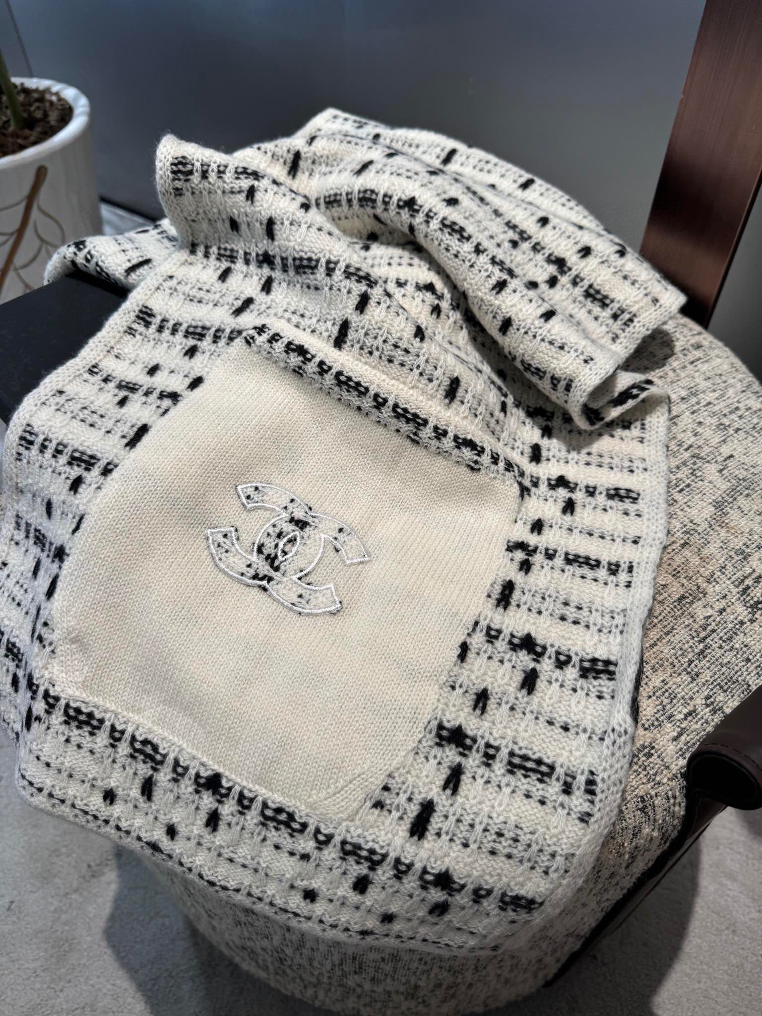 TOP Chanel Cashmere Scarf 30*180cm