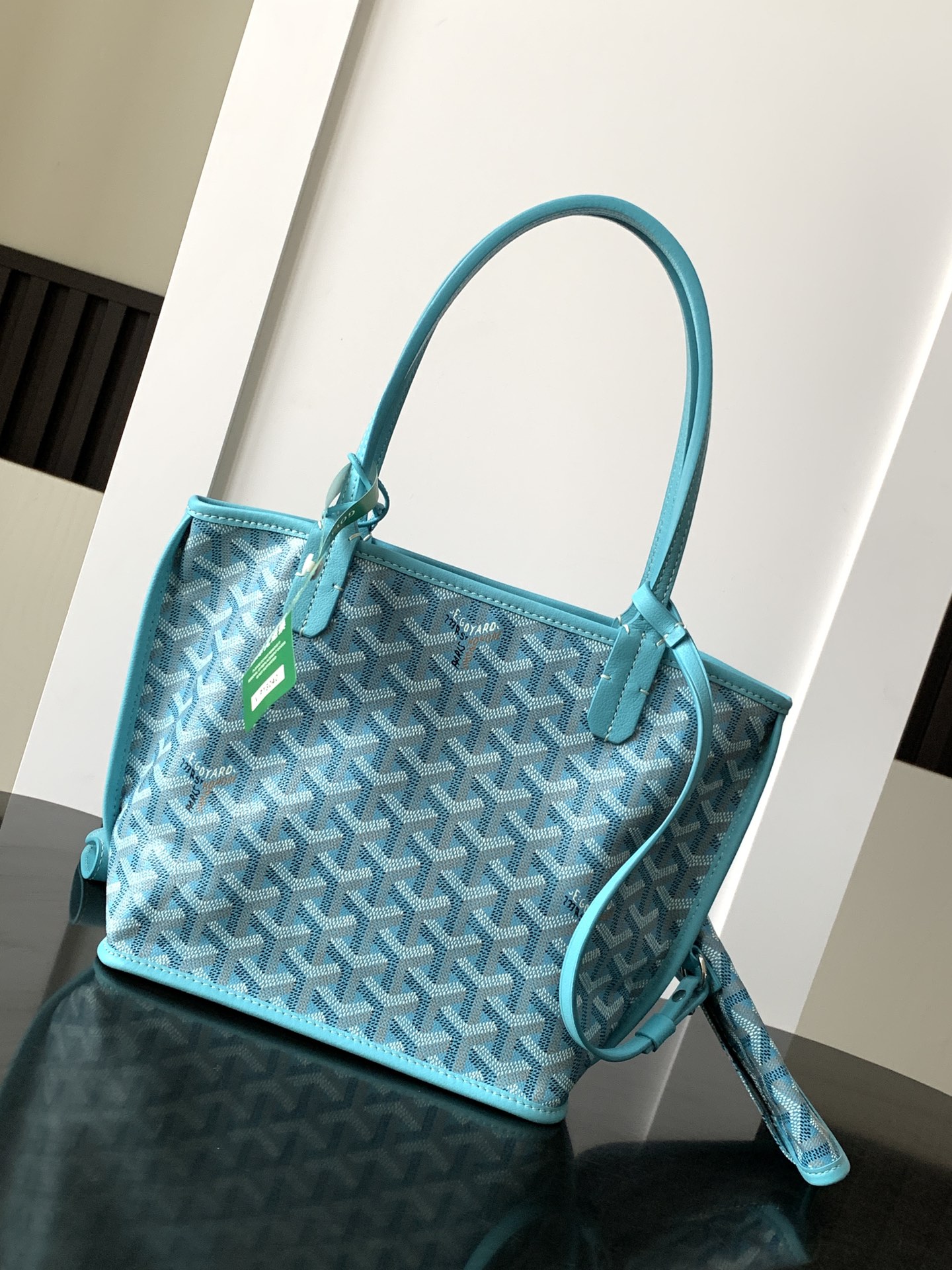 TOP Goyard Anjou Tote Bag- Turquoise