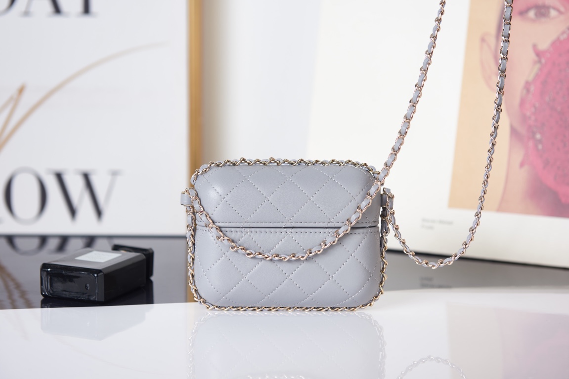 TOP CHANEL Mini Bag - Gray
