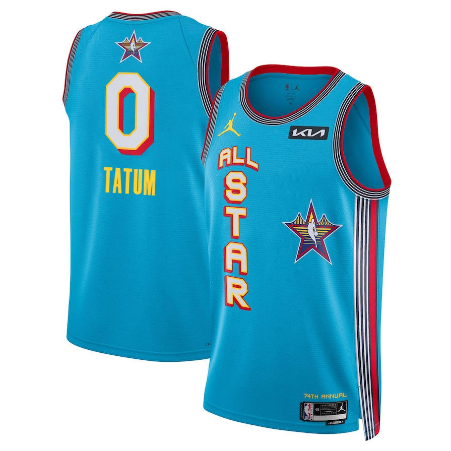 Jayson Tatum NBA 2025 All-Star Game Men's Custom Jersey - Blue