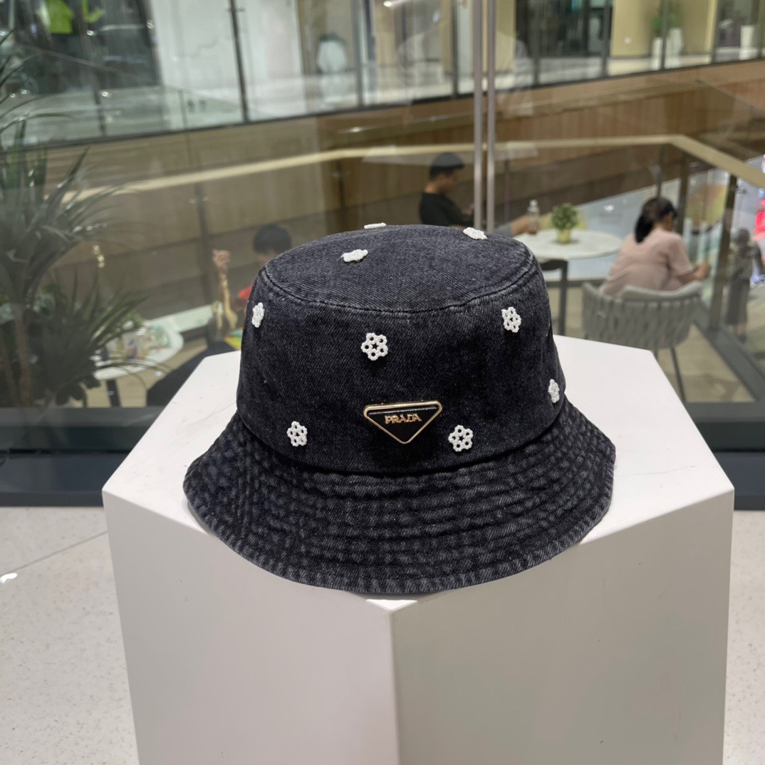 TOP PRADA Washed Fisherman Hat - 3 Colors