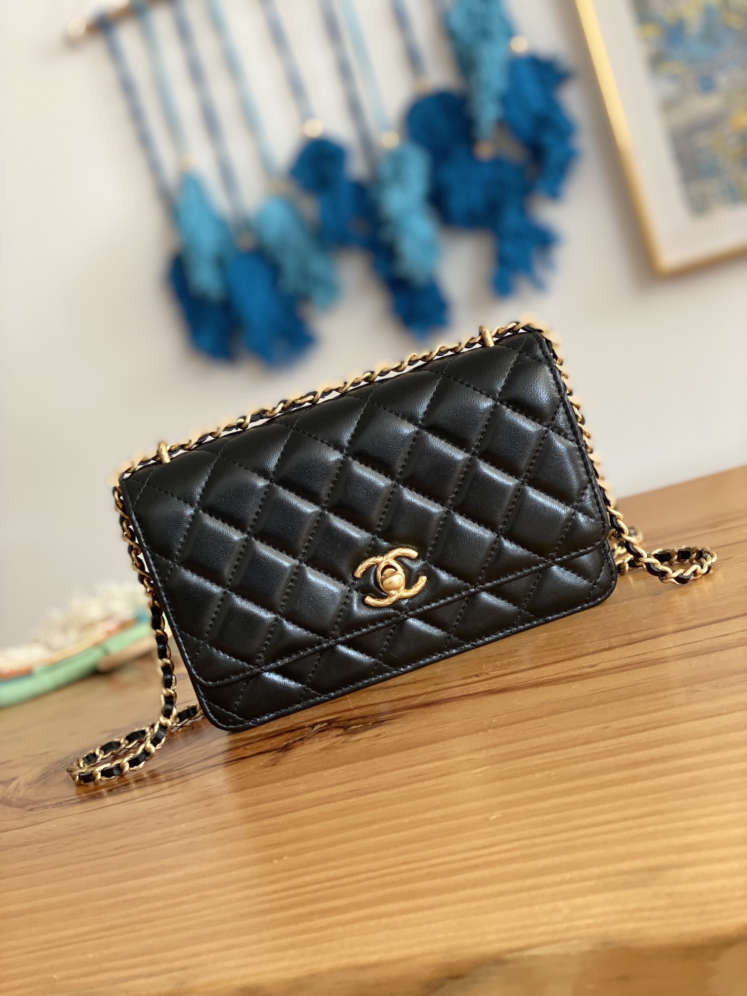 TOP CHANEL Mini WOC Bag 19 cm - GHW - 2Color