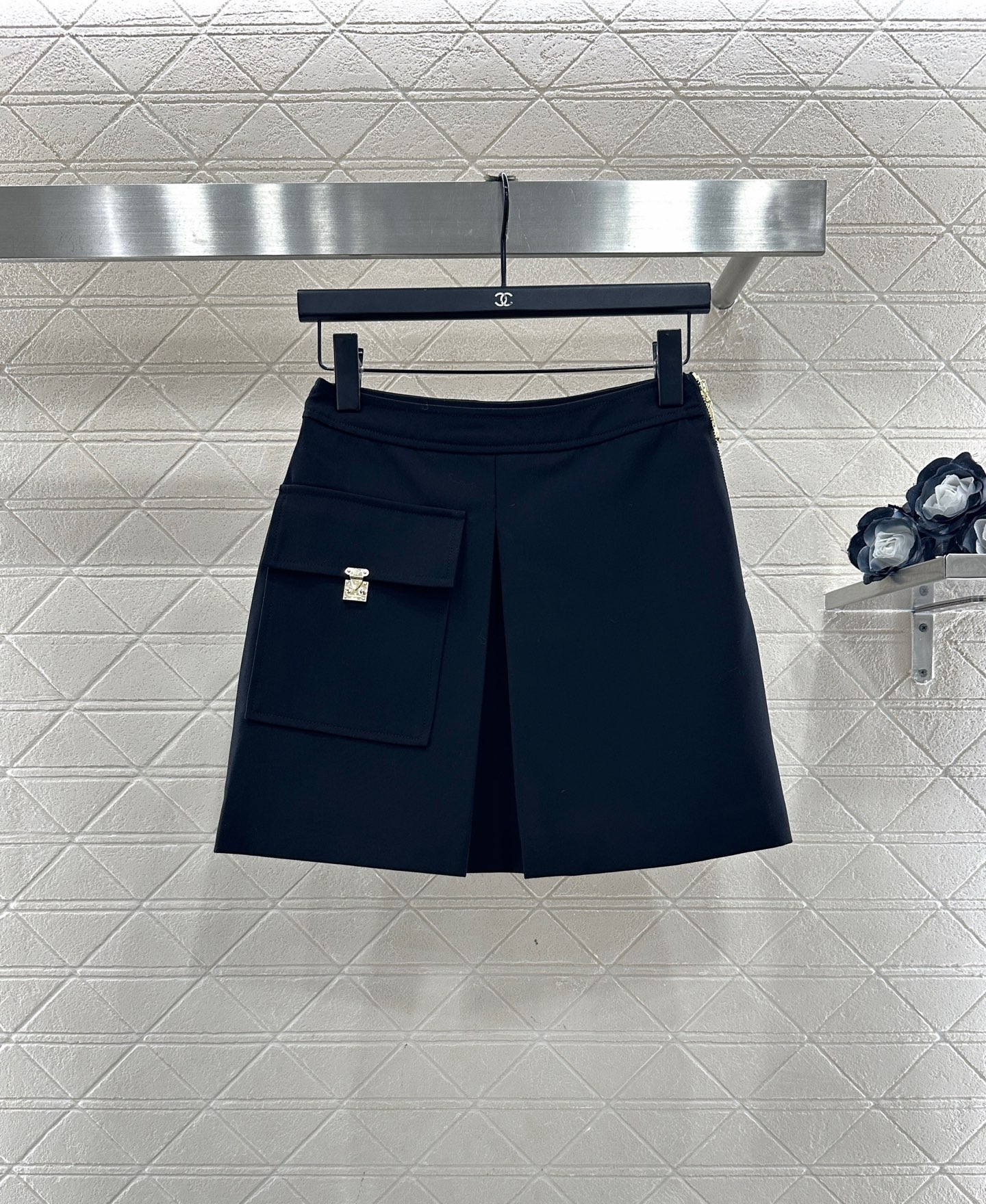 TOP Louis Vuitton LV Short Dress - Black