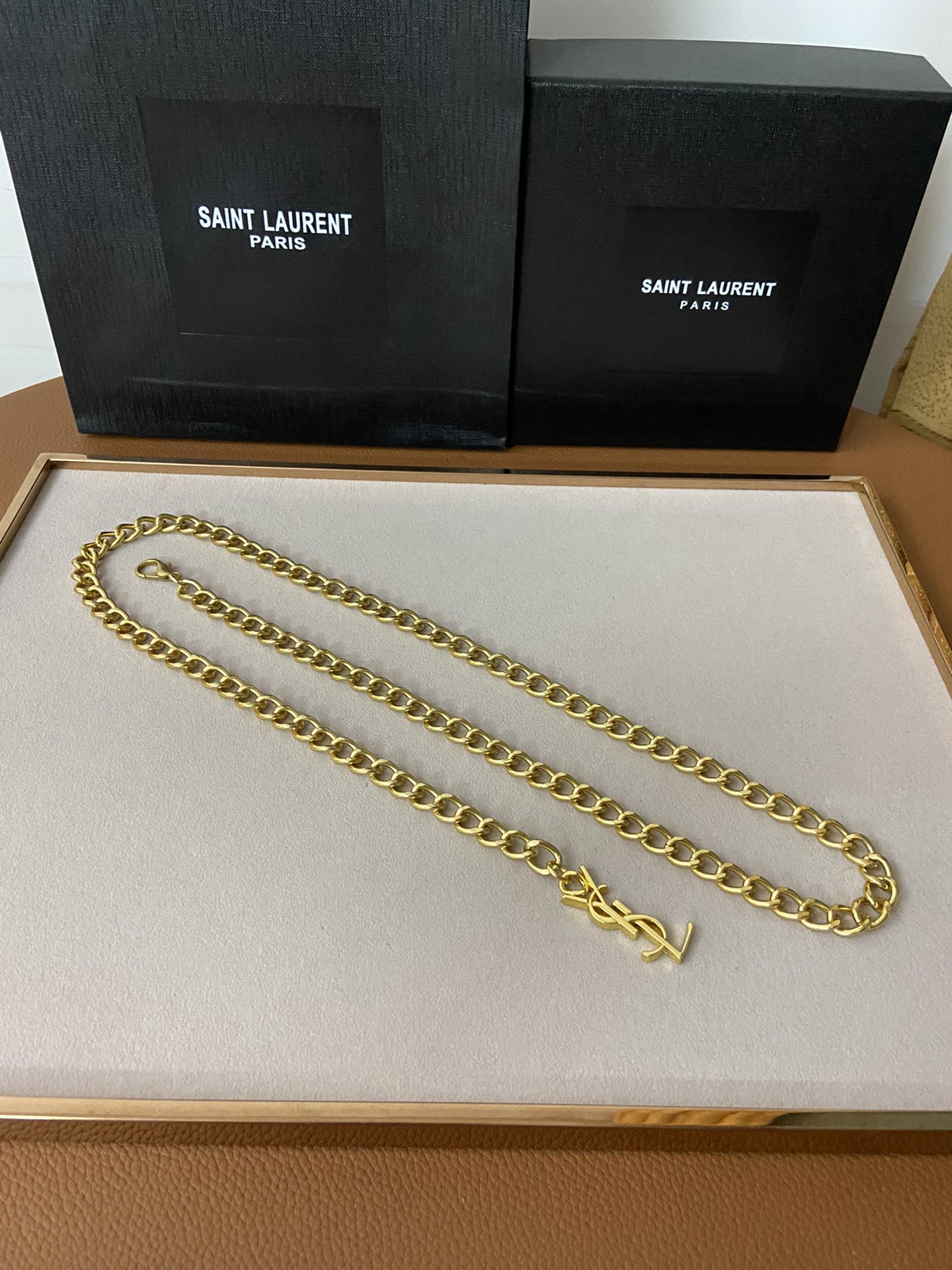 TOP Yves Saint Laurent YSL Waist Chain - 2 Colour