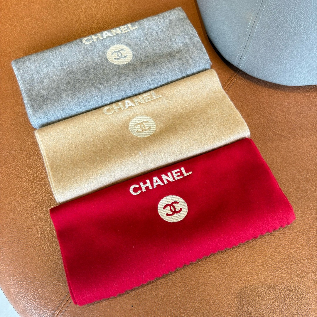 TOP CHANEL CC  Scarf 30cm×180cm - 3 Colors