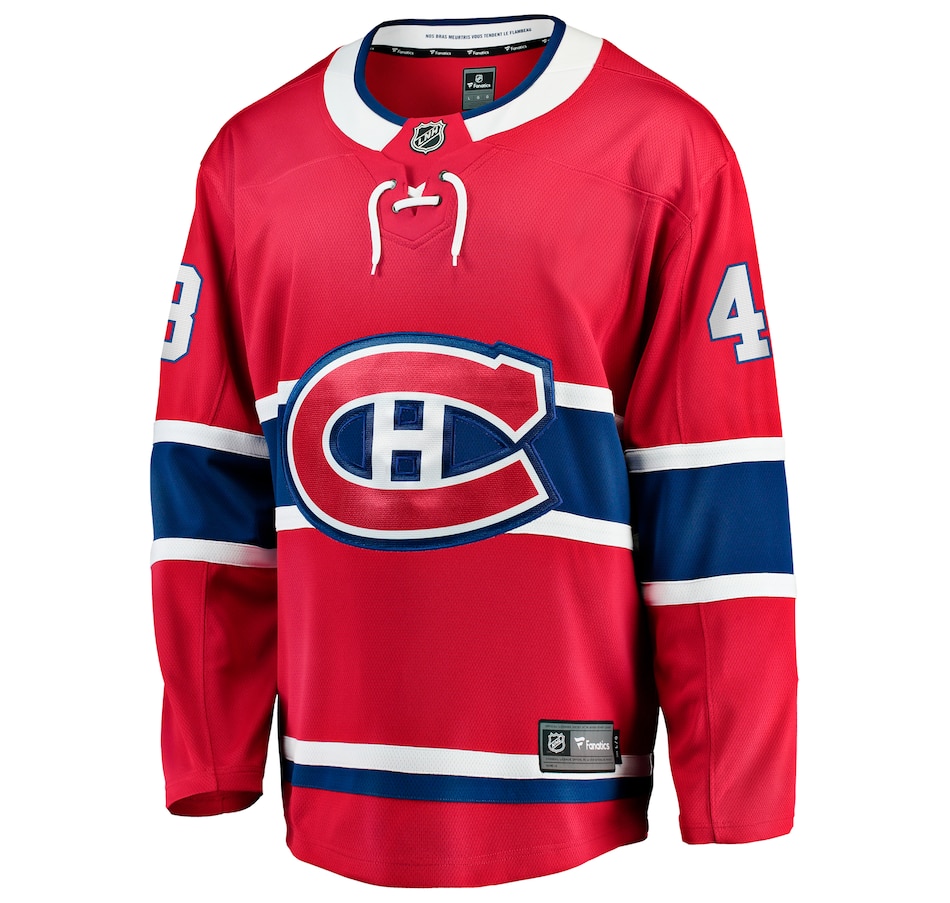 Lane Hudson Montreal Canadiens NHL Breakaway Home Jersey