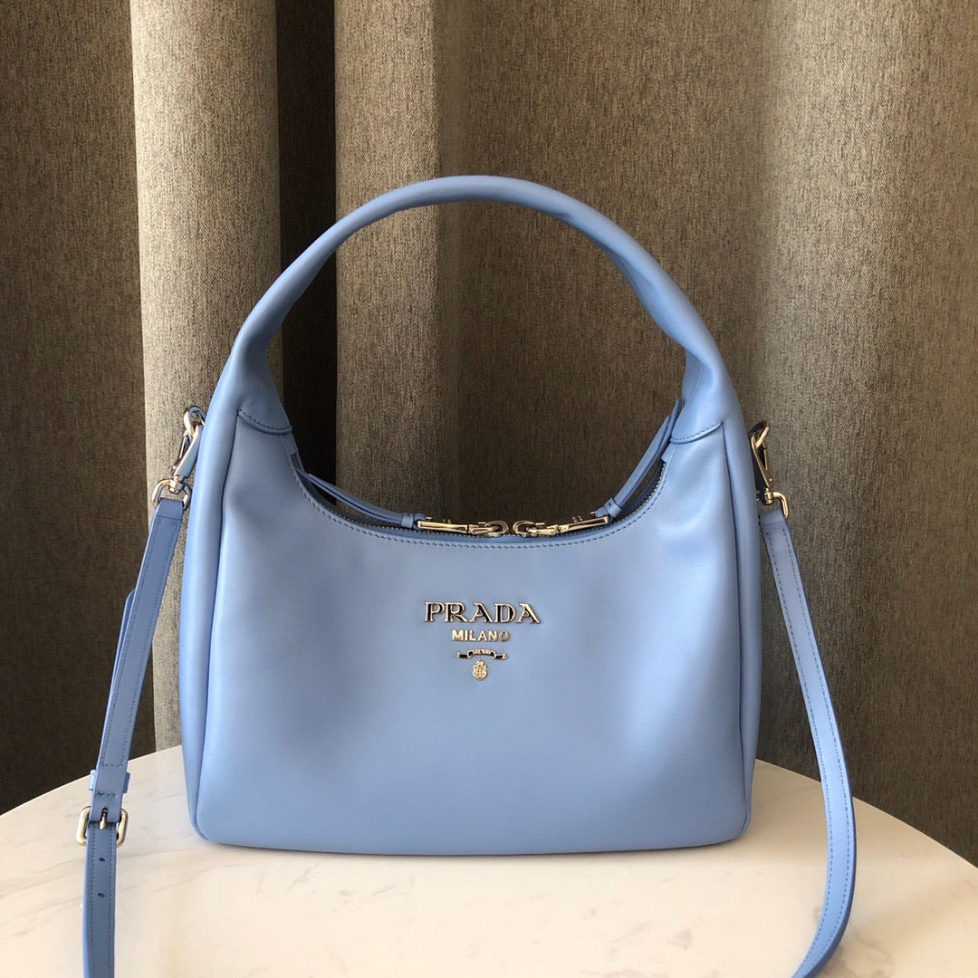 TOP PRADA Hobo Bag - BLUE