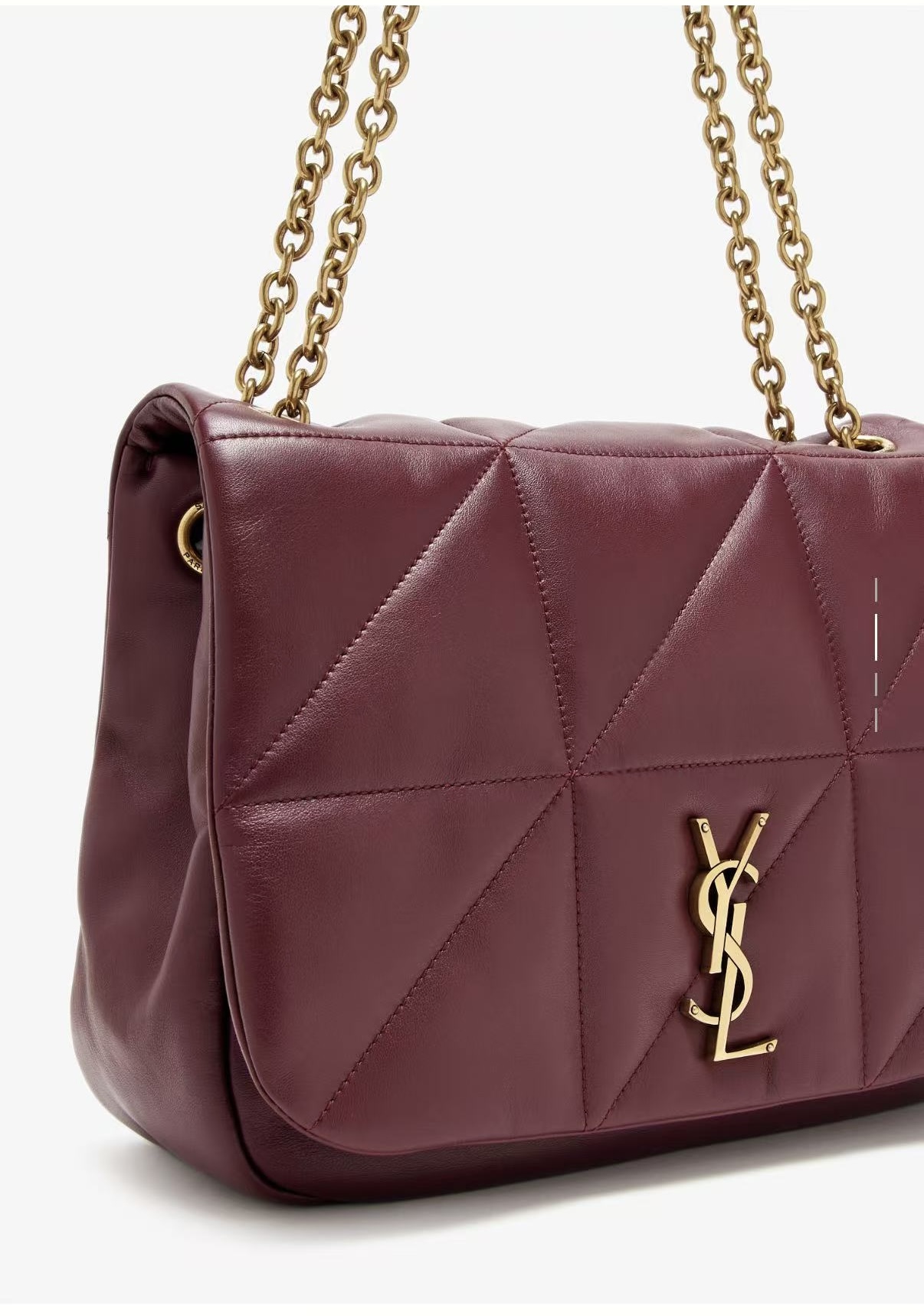 TOP Yves Saint Laurent YSL Jamie 4.3 Bag 29x21x9.5cm - Red & GHW