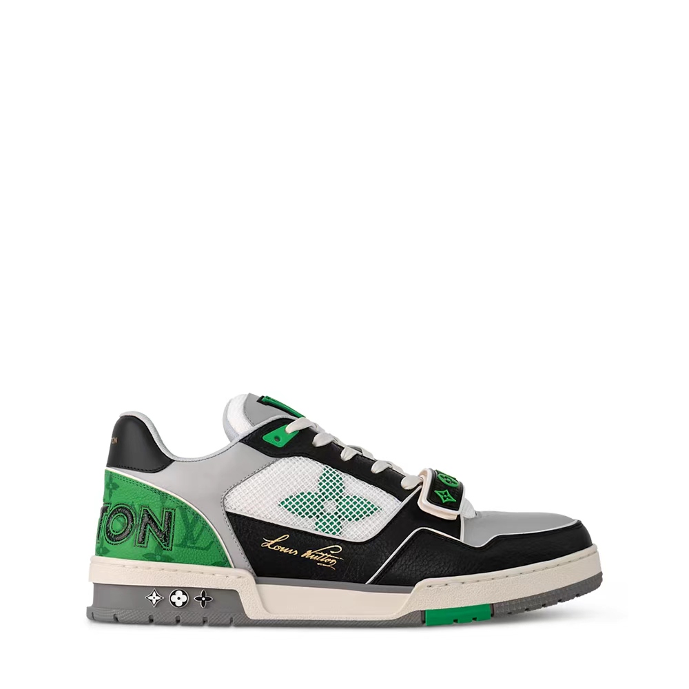 Louis Vuitton LV Trainer sneakers with mesh velcro(Replica)