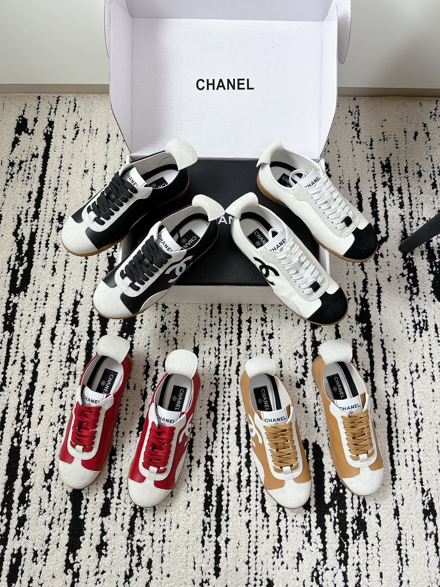 TOP CHANEL Casual Sneakers - 4 Colors