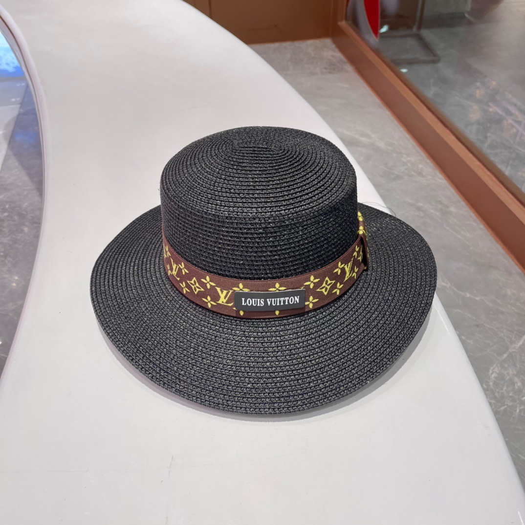 TOP Louis Vuitton LV Straw Hat - 4 Colors