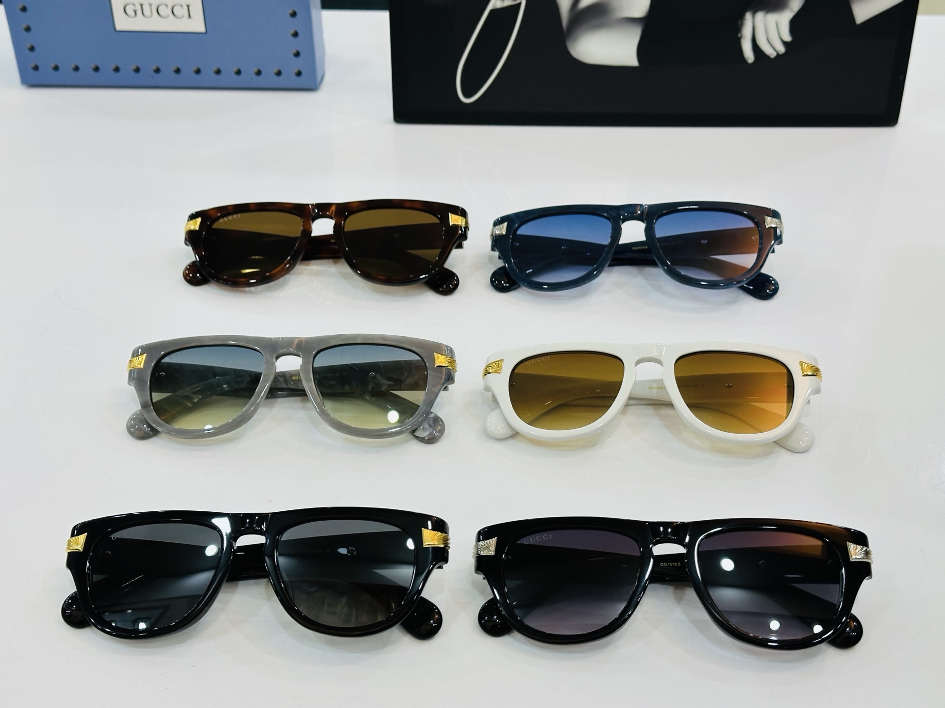 TOP GUCCI Sunglasses - 6 Color
