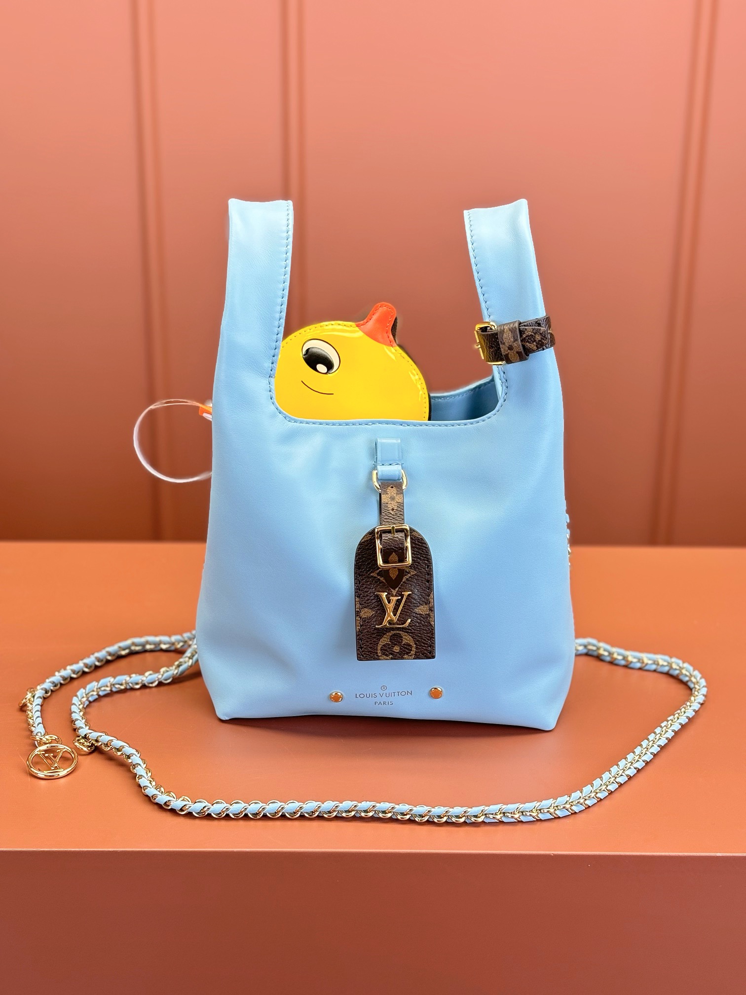 TOP Louis Vuitton LV ATLANTIS BB Bag 17x17x7cm - Blue